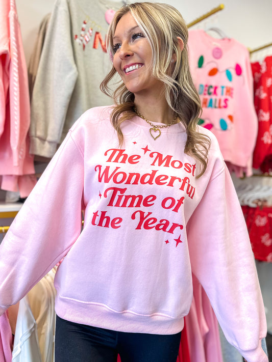 Most Wonderful Time Sweatshirt