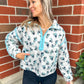 Frankie Floral Print Pullover