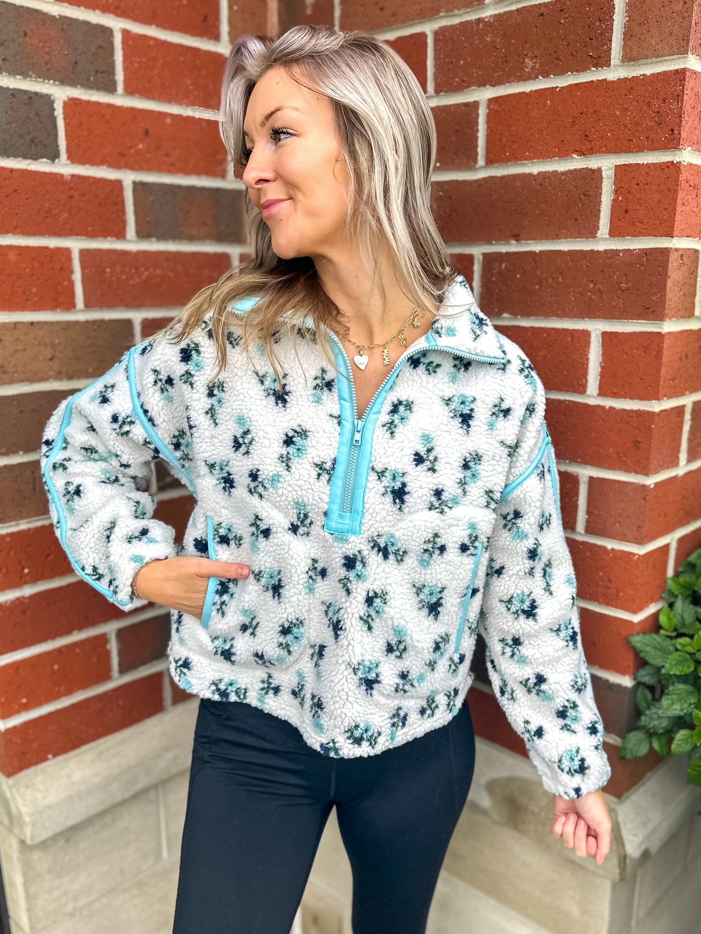 Frankie Floral Print Pullover