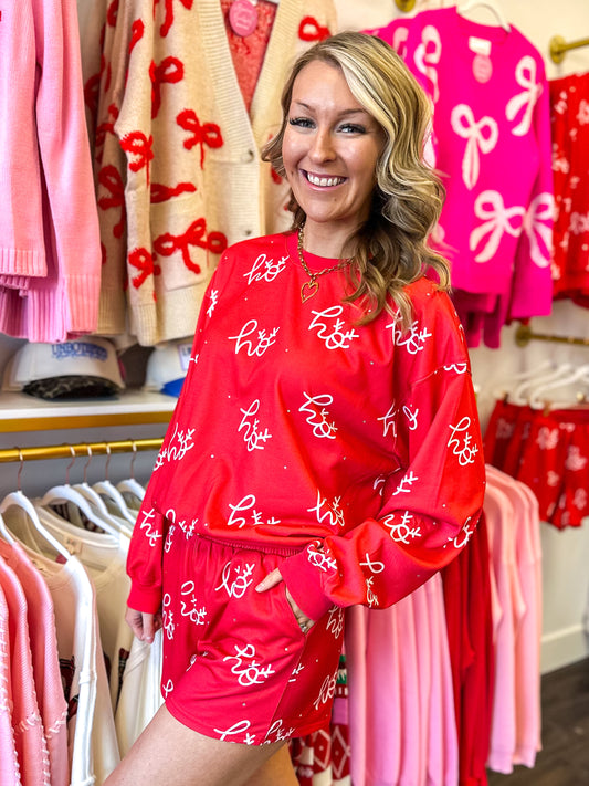 Ho Ho Ho Holiday Lounge Shorts