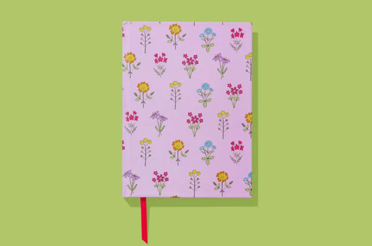 Pink w/ Wildflowers Notebook