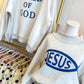 Jesus / Child Of God Reversible Mock Neck Sweatshirt