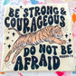 Strong & Courageous Graphic Tee