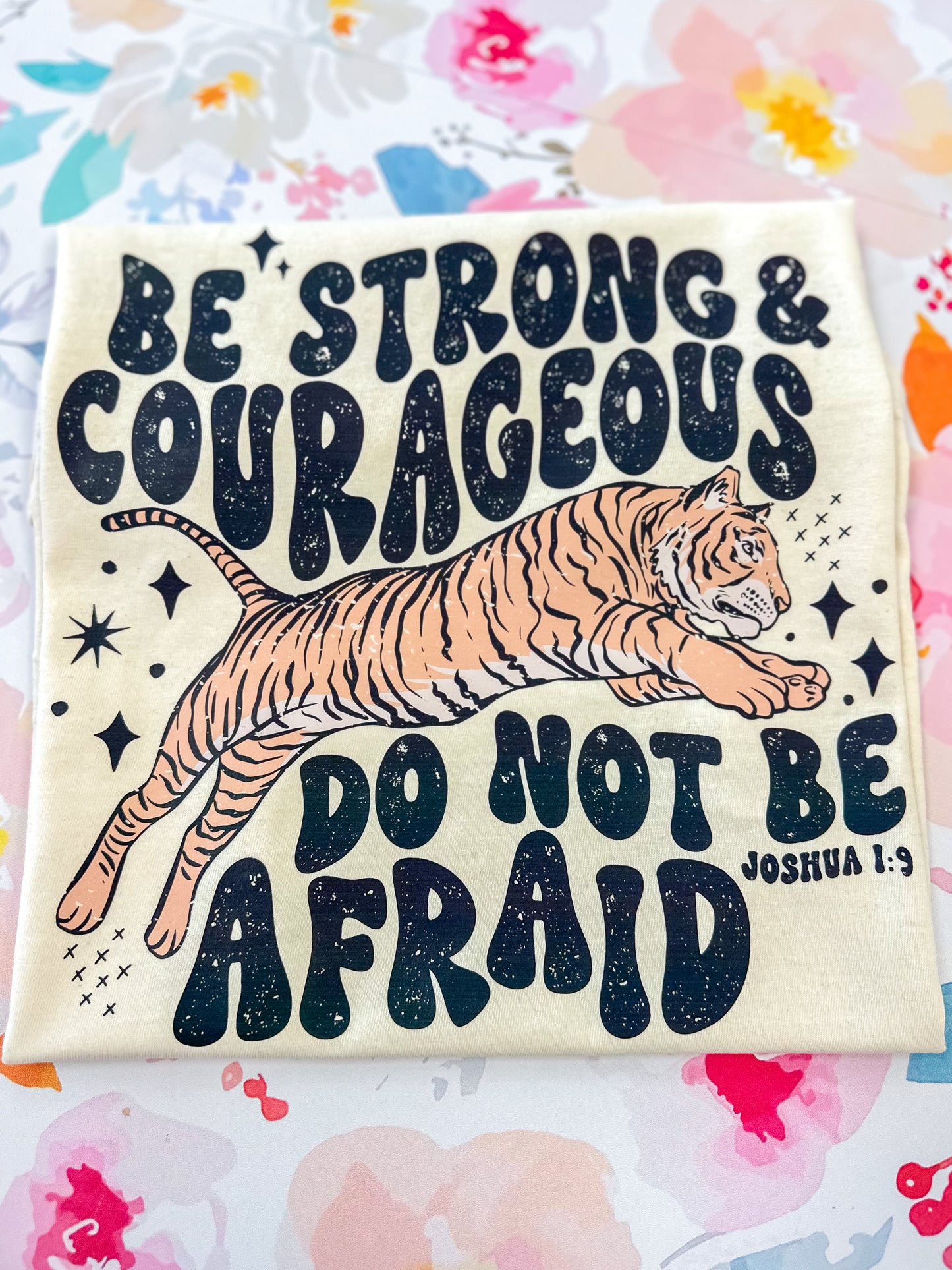 Strong & Courageous Graphic Tee