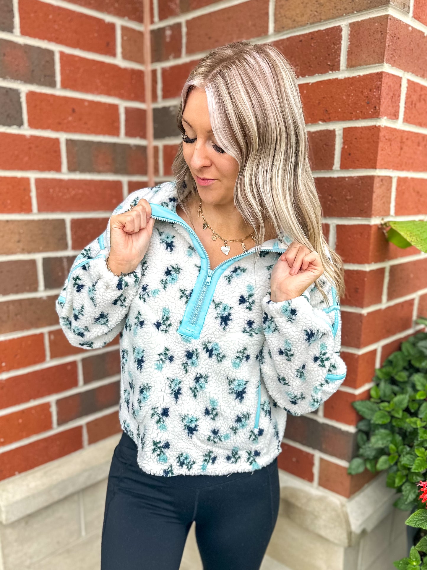 Frankie Floral Print Pullover
