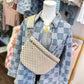 Westlyn Woven Bum Bag - Checkered Gray