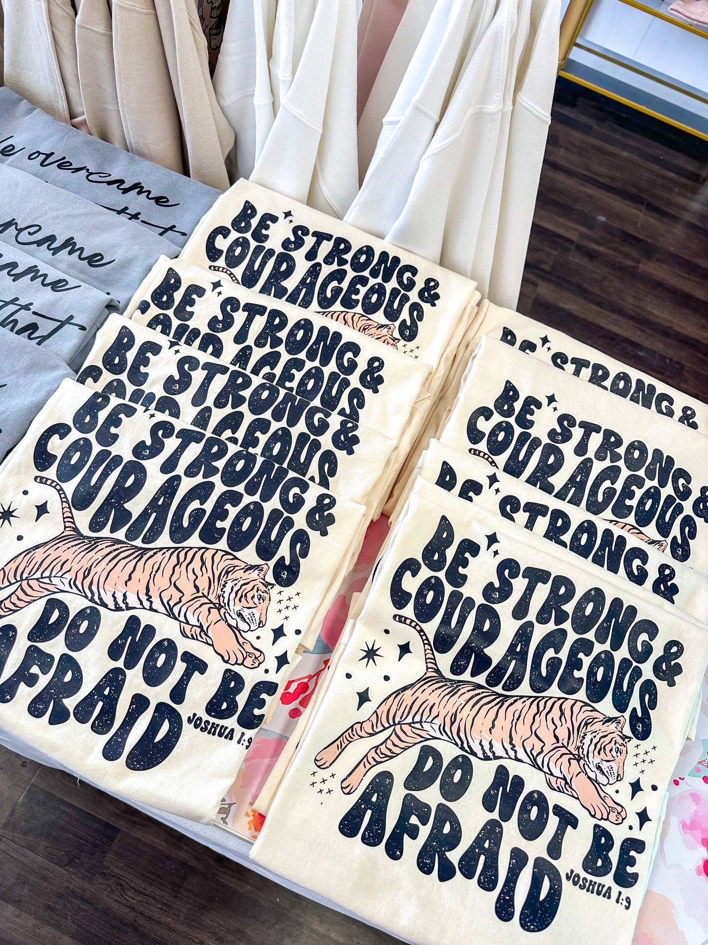 Strong & Courageous Graphic Tee