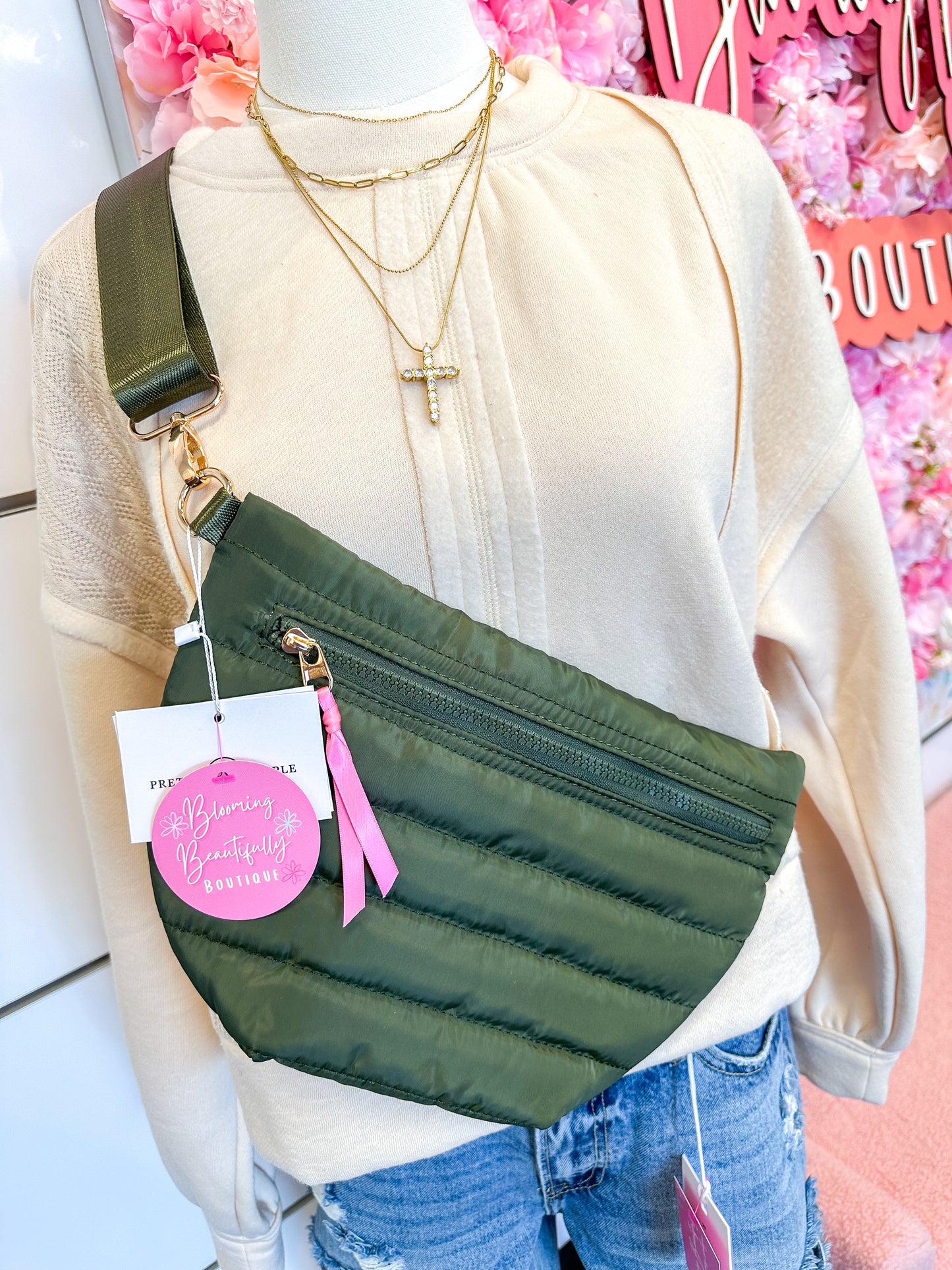 Jolie Puffer Belt Bag