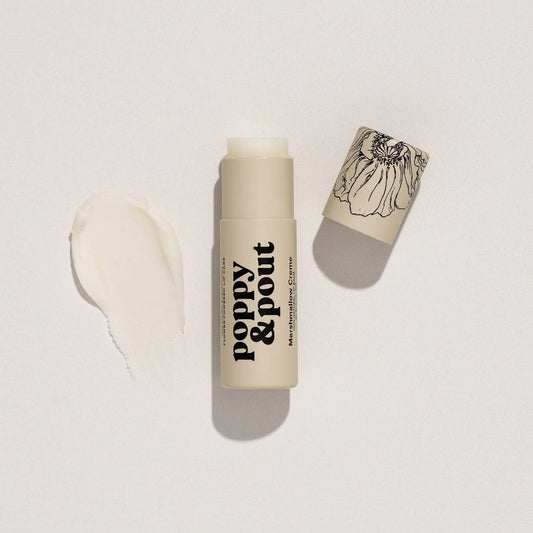 Marshmallow Creme Lip Balm - Poppy & Pout