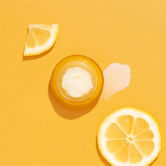 Lemon Bloom Lip Scrub - Poppy & Pout