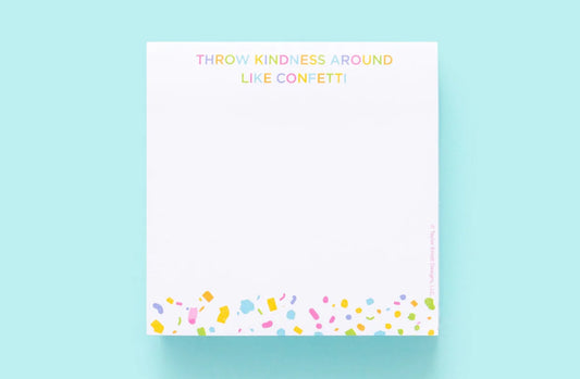 Throw Kindness Sticky Notes Pad