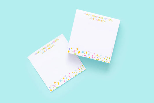 Throw Kindness Sticky Notes Pad