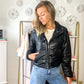 Blakeley Black Puff Crop Jacket