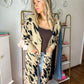 Harper Heavyweight Animal Print Cardigan