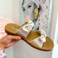CORKY'S: Take A Bow Tan Natural Stripe Sandals