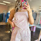 Summer Sweetheart Scallop Shorts
