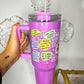 My Mental Breakdown Cup - 40 Oz. Purple Shimmer Tumbler