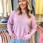 Lainey Lilac Lightweight Sweater