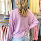 Lainey Lilac Lightweight Sweater