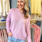 Lainey Lilac Lightweight Sweater