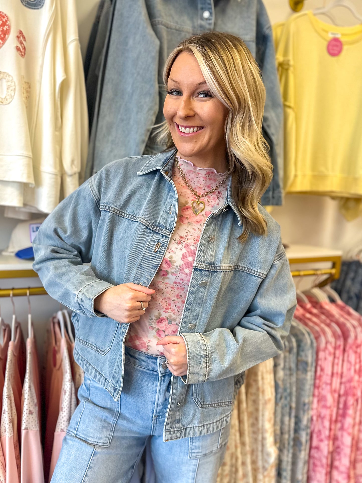 The Sunday Stroll Denim Jacket
