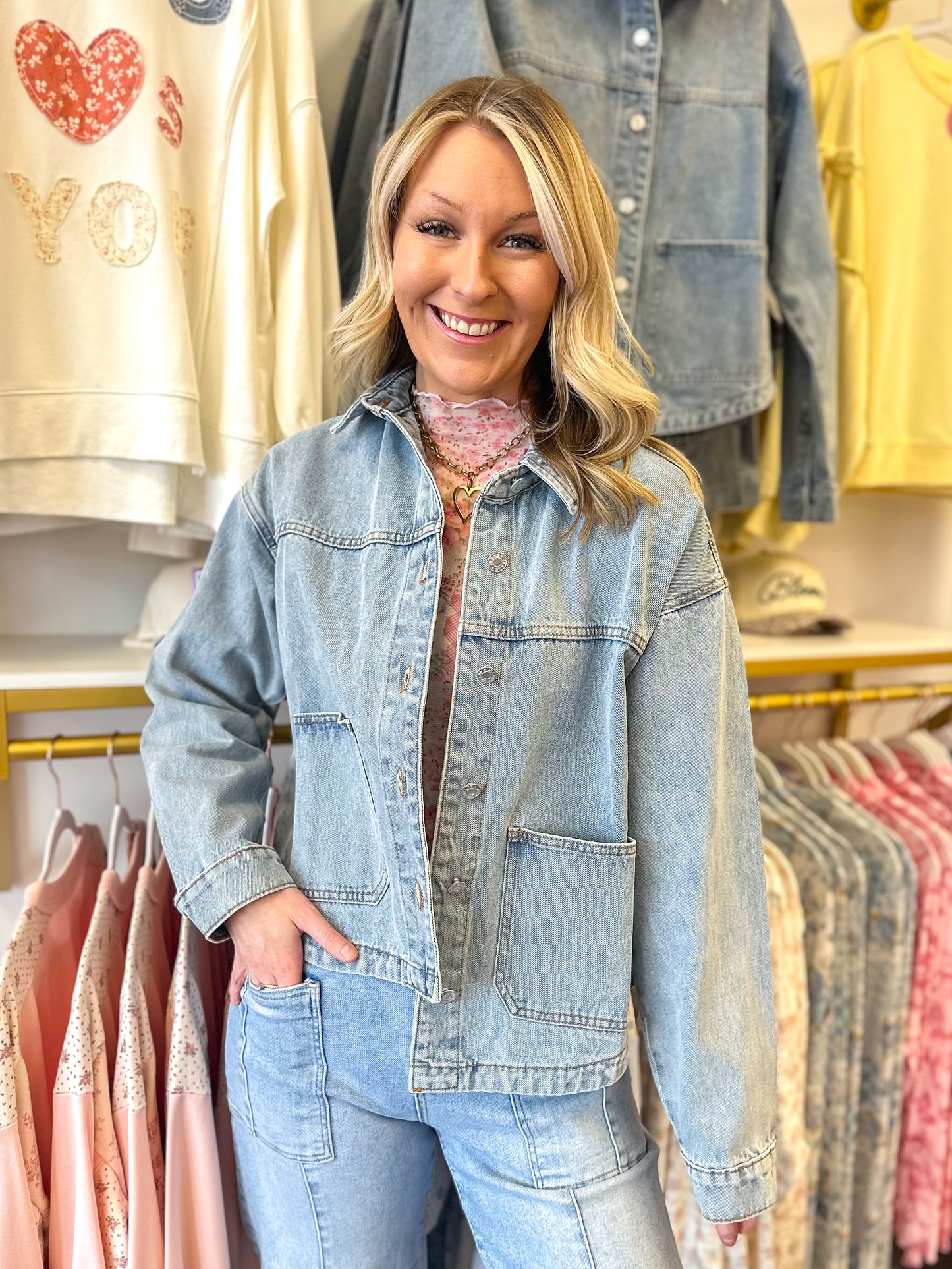 The Sunday Stroll Denim Jacket