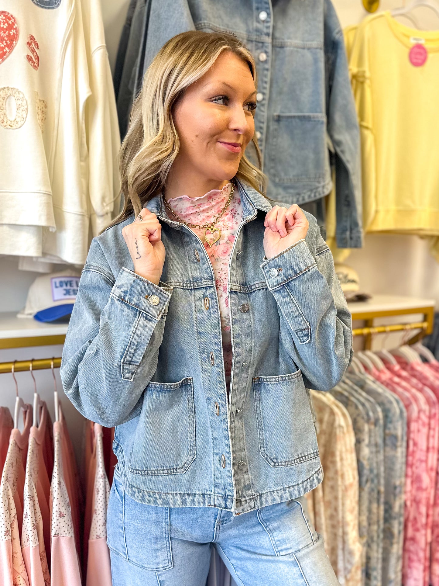 The Sunday Stroll Denim Jacket