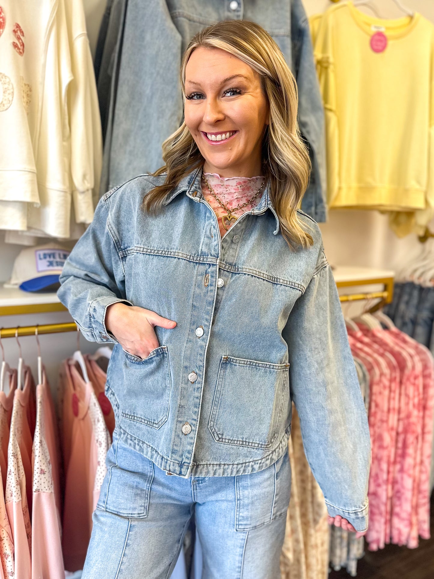 The Sunday Stroll Denim Jacket