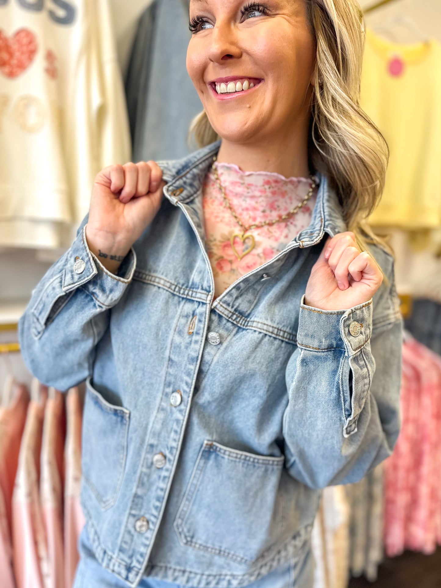 The Sunday Stroll Denim Jacket