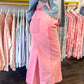 Everly Eyelet Wide Leg Pants - Peacock & Pink