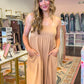 Willow Wide Leg Jumpsuit - Latte