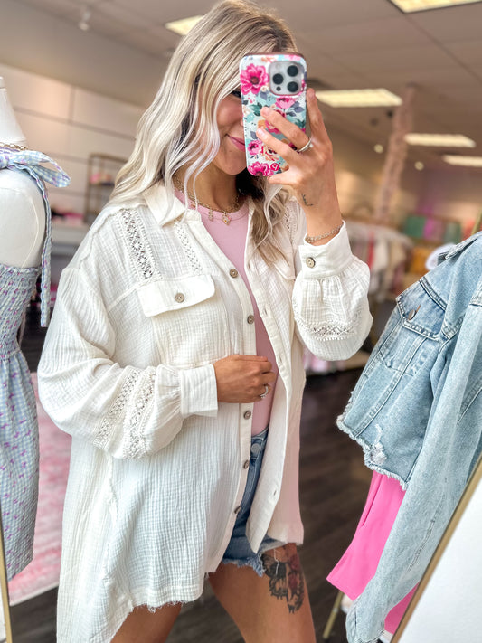 The Laguna Lace Tunic