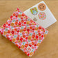 Retro Florals - Quilted Laptop/Tablet Zipper Case