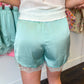 Mint Meadow Lace Shorts