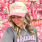 Jesus Saves I Spend - Pink Trucker Hat