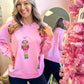 Sequin Nutcrackers Pullover