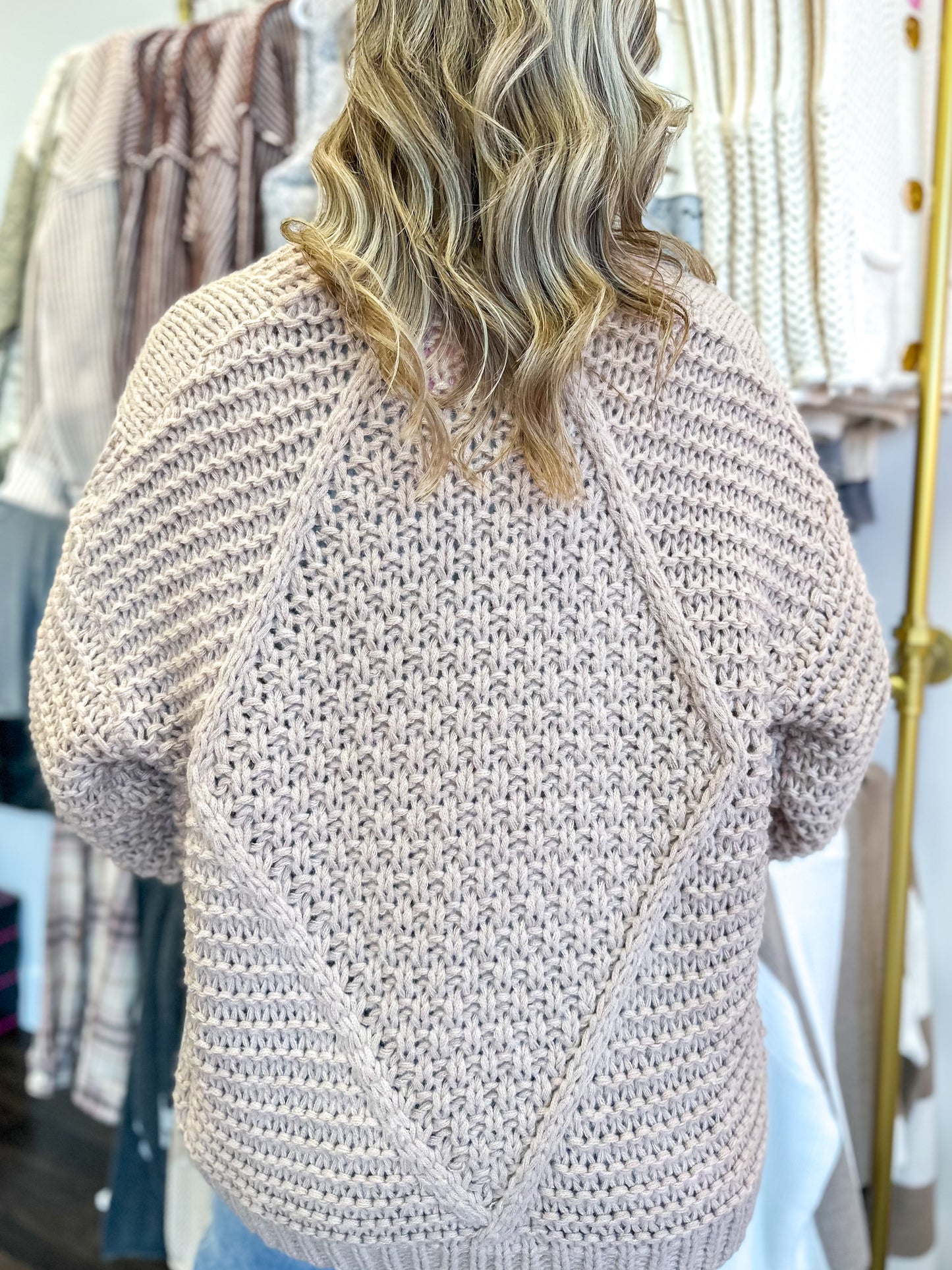 Charlotte Chunky Knit Cardigan