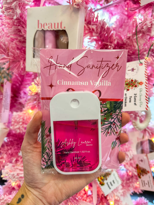 Christmas Hand Sanitizer Spray