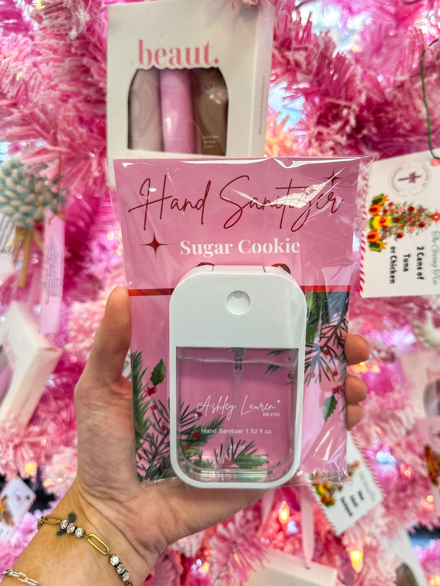 Christmas Hand Sanitizer Spray