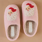 Santa Fuzzy Slippers