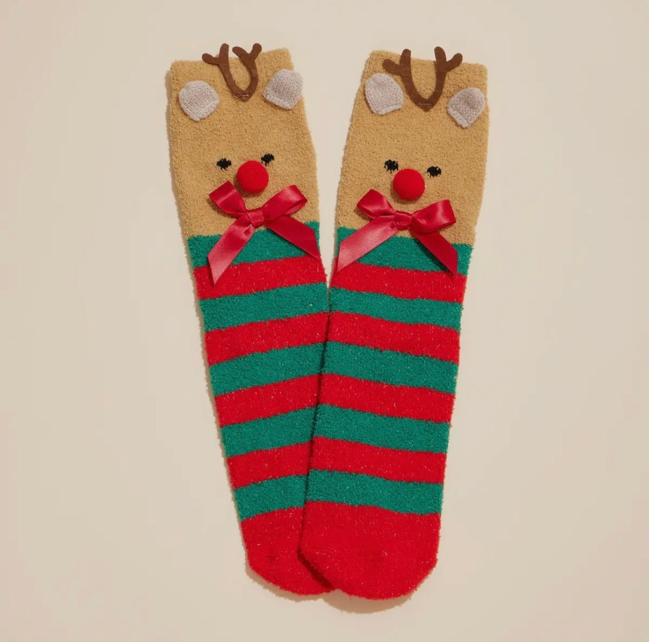 Christmas Fuzzy Socks Gift Box
