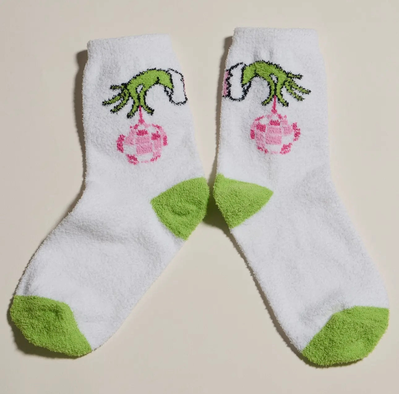Green Monster Fuzzy Socks Gift Set