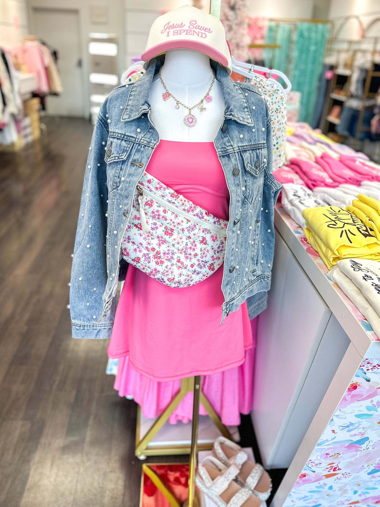Sweetheart Society Athletic Dress - Pink