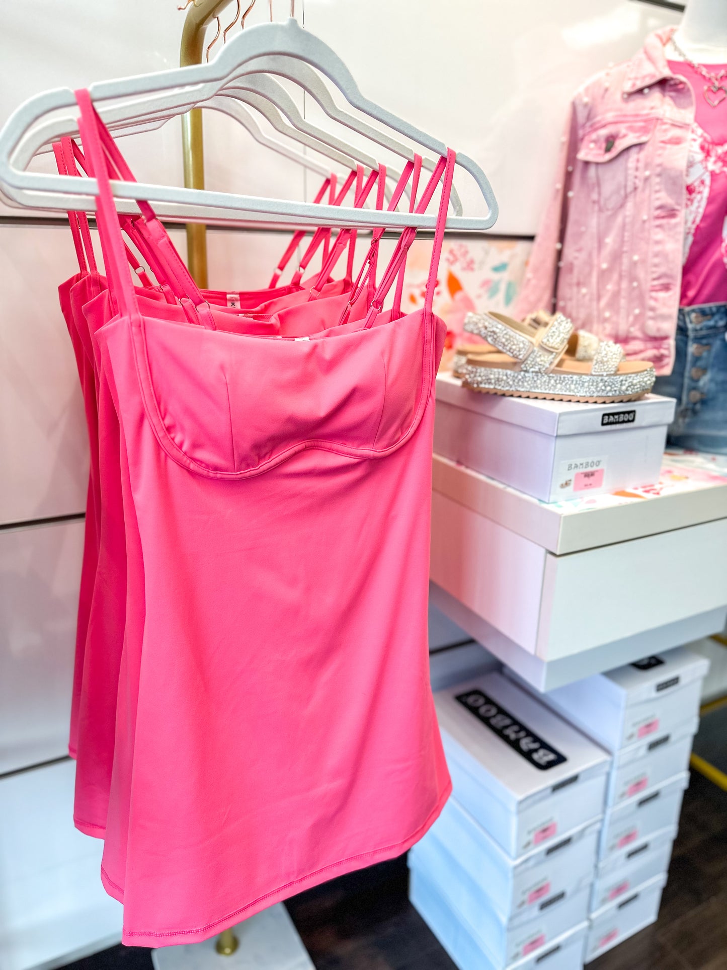 Sweetheart Society Athletic Dress - Pink