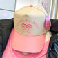 Doing My Best - Pink Vintage Trucker Hat