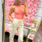 Shoreline Soft Linen Cargo Joggers