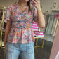 Blossom Breeze Tie Blouse